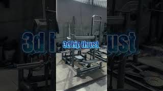 3D Hip Thrust Machine | Ultimate Glute Builder for Maximum Strength &amp; Shape | FZ Fitness Factory