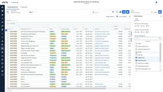 Clarity 16 0 1 Analyze Roadmaps By Using the Grid layout