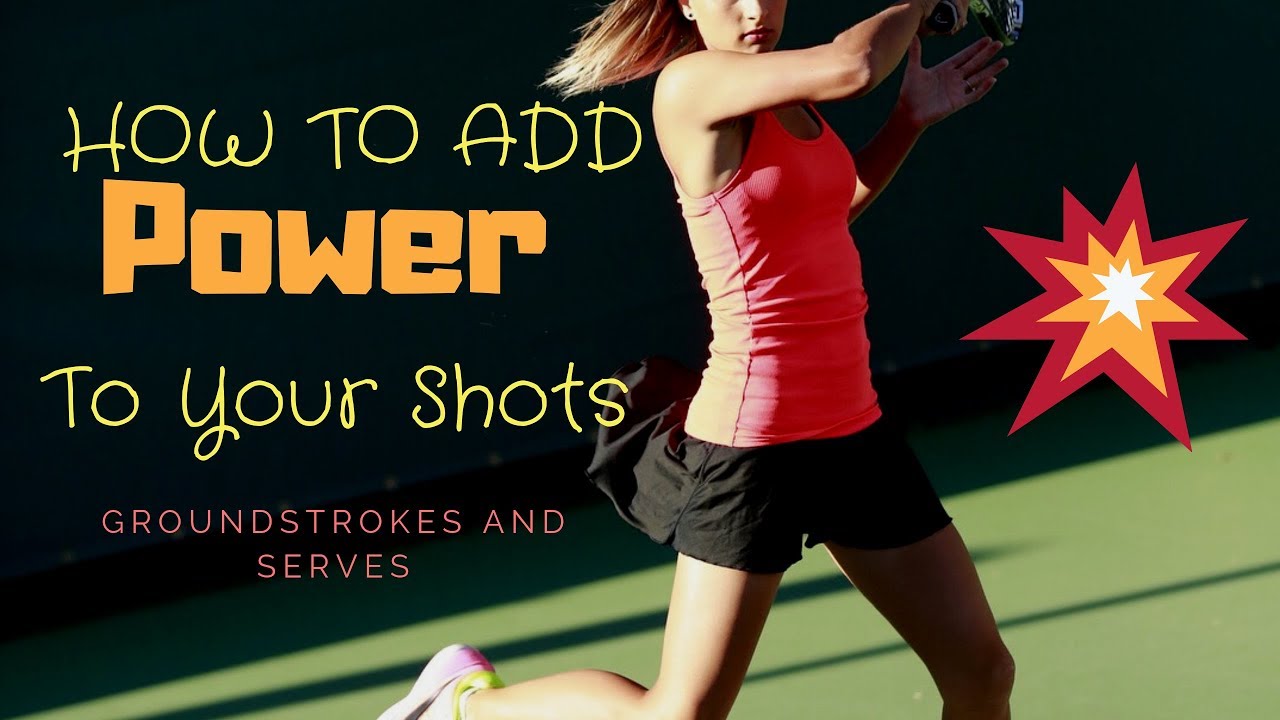 HOW TO ADD POWER TO YOUR SHOTS - YouTube