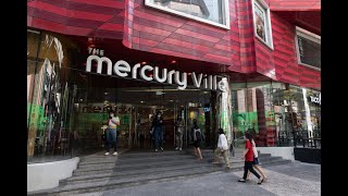 [4K] Walk inside "Mercury Ville" shopping mall on Soi Langsuan road, Bangkok
