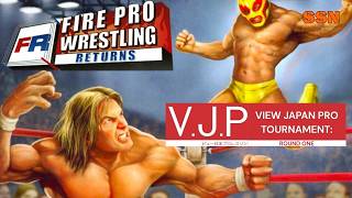 Fire Pro Wrestling Returns: View Japan Pro Tournament Round One screenshot 3