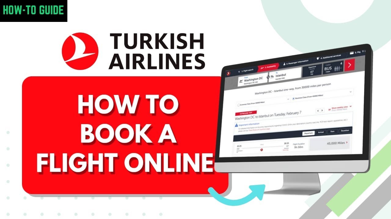 How to Book a Flight Online with Turkish Airlines | Easy Steps (2025)