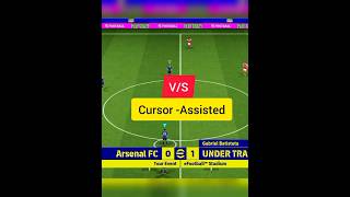 Manual Cursor Vs Assisted Cursor Efootball 2026✅#efootball #pes #efootball2026