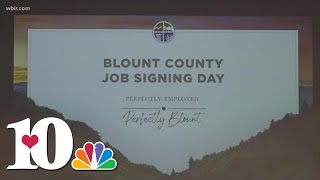 Blount Partnership's annual job signing day gives young people a headstart in their careers