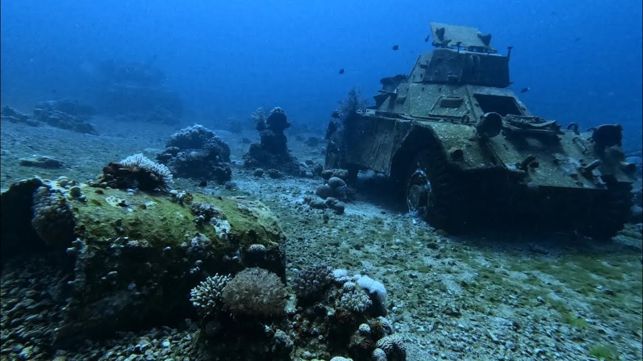 World's Only Underwater Military Museum - 5 Best Wrecks In Aqaba, Jordan