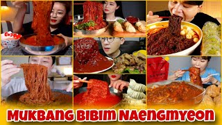 MIE DINGIN PEDAS KOREA‼️MUKBANG BIBIM NAENGMYEON (Kompilasi Mukbang ASMR)