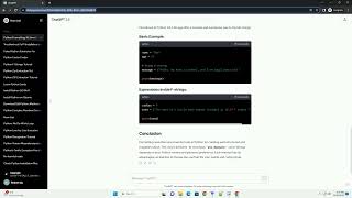 formatting operator in python