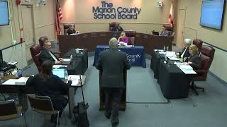 Marion County School Board NEOLA Work Session, November 17th, 2021