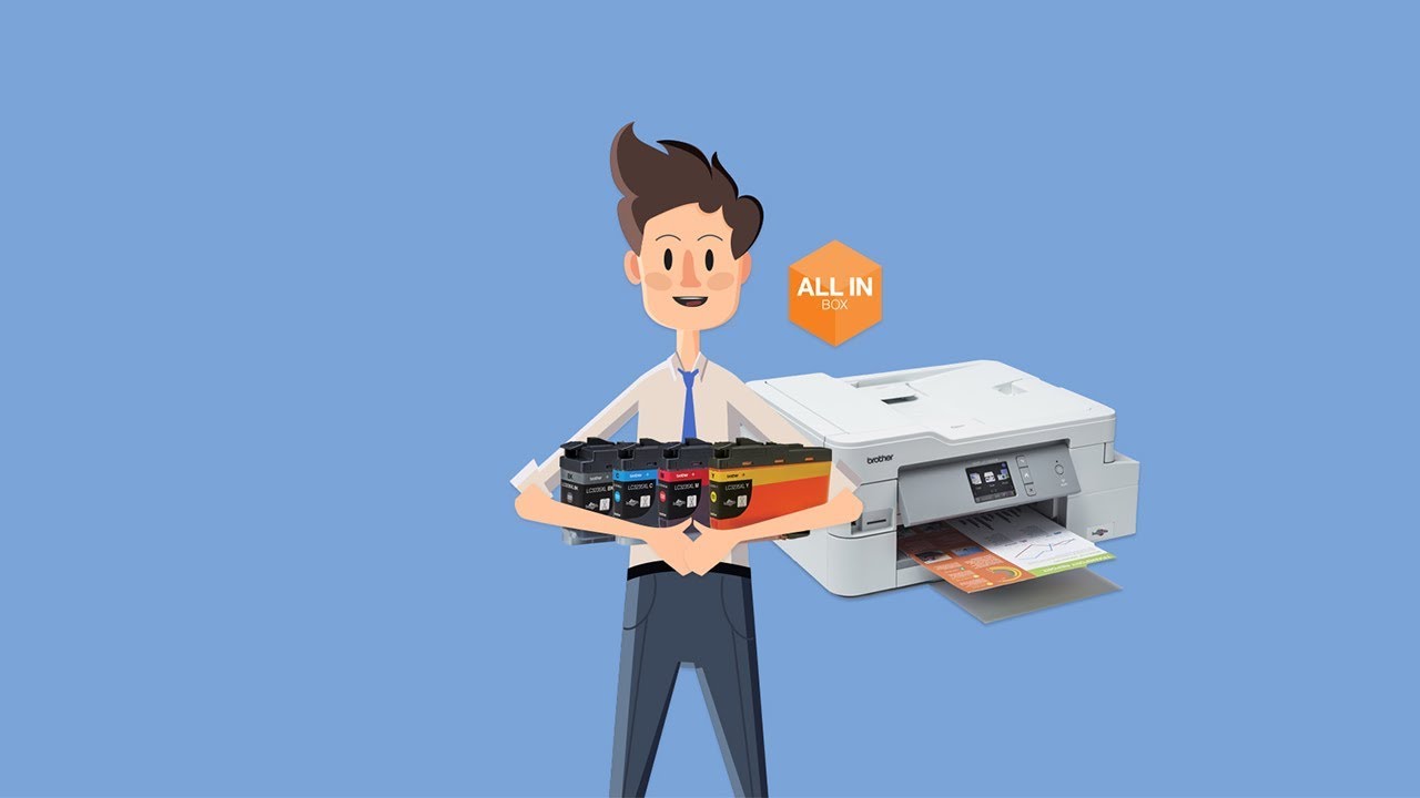 Brother All in Box – inkjet bundles - YouTube