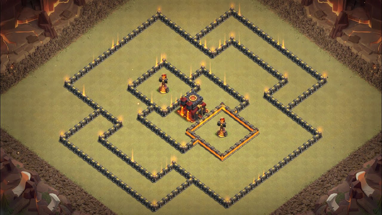 Learn How to 3 Star this Popular Th10 War Base in Clash of Clans