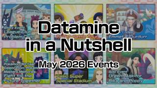 DATAMINE IN A NUTSHELL (May 2026 Events) | Pokemon Masters EX