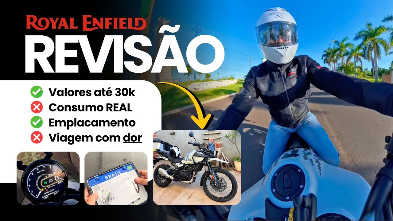 400 km até a revisão: o que ninguém te conta sobre ter uma Royal Enfield