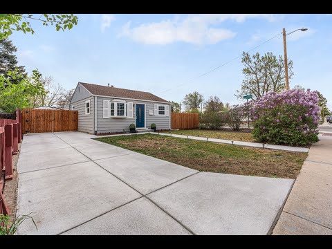 1301 S Wolff Street, Denver, CO home video tour