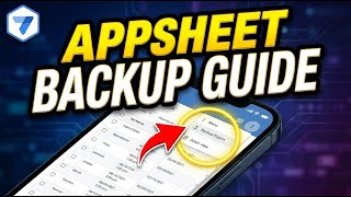 How to backup AppSheet applications and cloud tables safely - Beginner Guide