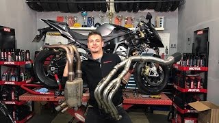 BMW S1000RR Stock VS LeoVince Full Exhaust. How to mount it, Start-up & Rev