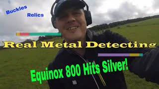 Metal Detecting, Minelab Equinox 800 on the silver