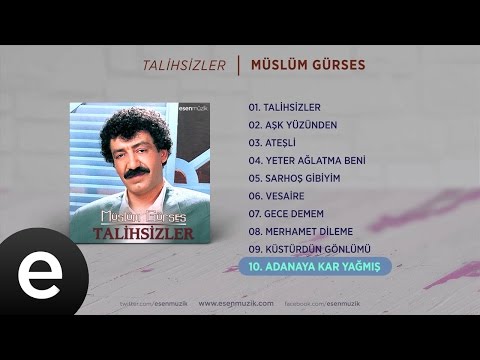 Adana'ya Kar Yağmış (Müslüm Gürses) Official Audio #adanayakaryağmış #müslümgürses - Esen Müzik