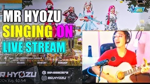 MR HYOZU SINGING ON LIVE STREAM || BEST SINGER IN NEPALI GAMING COMMUNITY || MR HYOZU | PUB G MOBILE