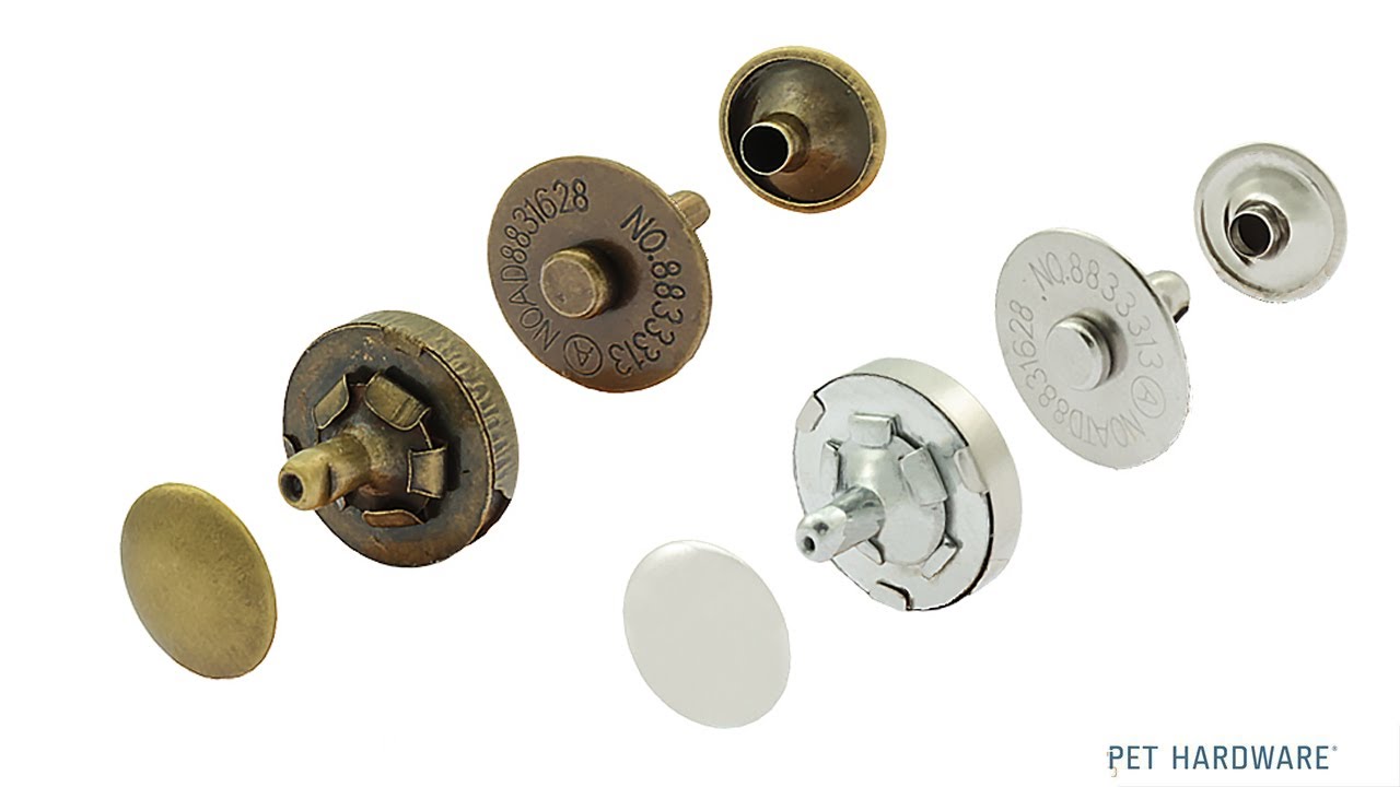 18mm Double Side Magnetic Snaps (50-sets)