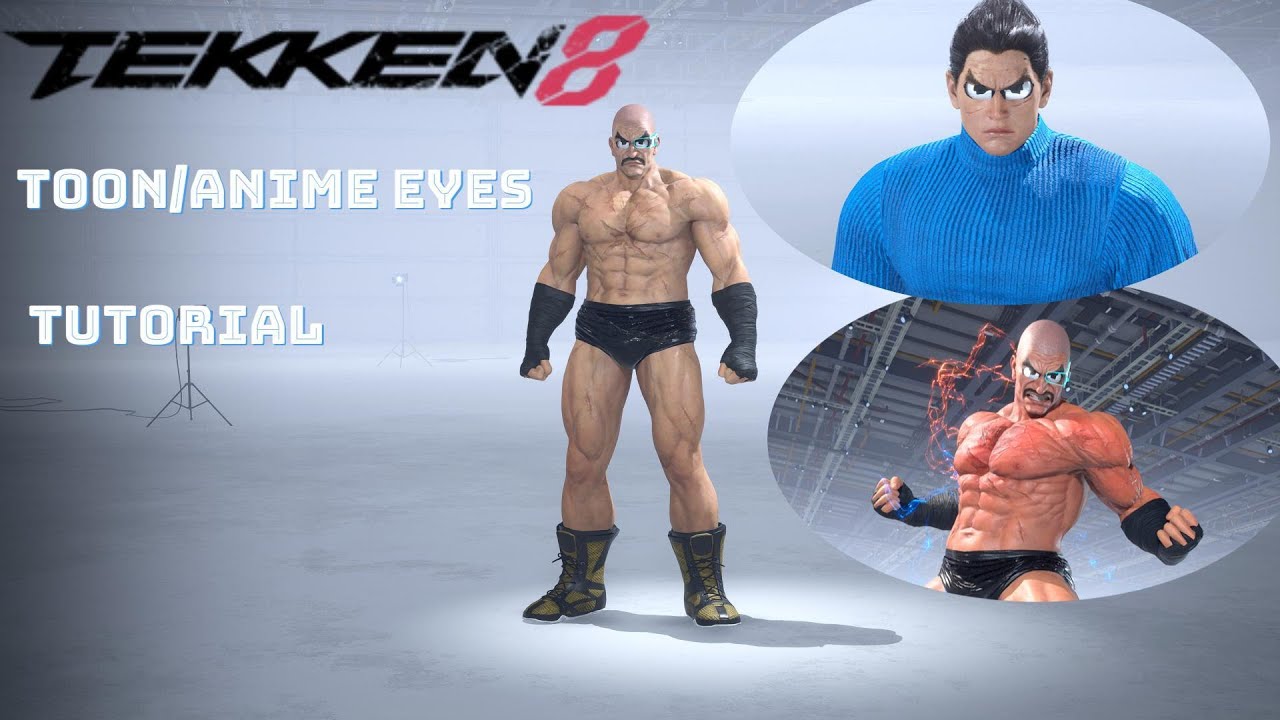 Tekken 8 Custom Eyes tutorial - YouTube