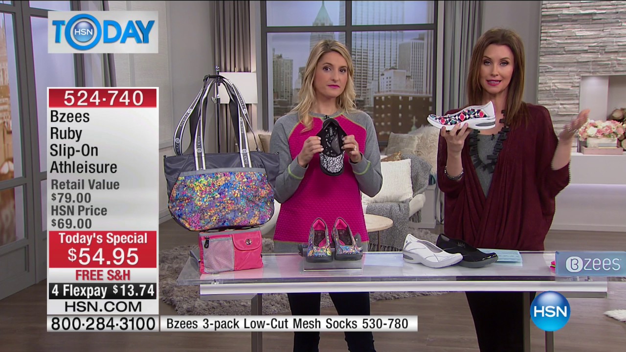 HSN HSN Today Bzees Footwear / LYSSE Fashions 02.14.2017 08 AM YouTube