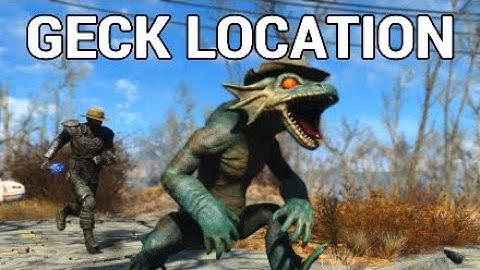 Fallout 4 Mojave Geckos Mod - Geck Location