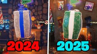 Fortnite All Christmas Presents 2024 Vs 2025