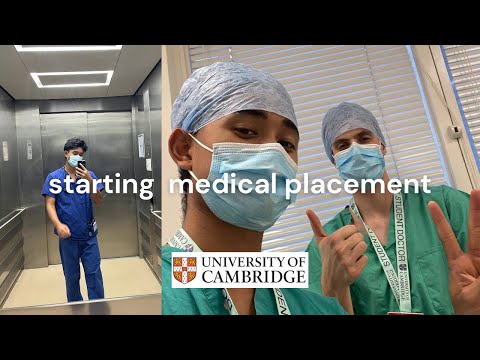 Starting Medical Placements (cambridge uni vlog 8.5)
