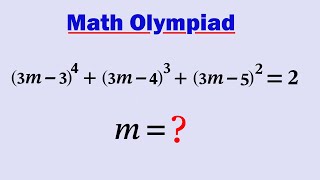 Math Olympiad l A Nice Algebra Problem l 90% Failed to solve!