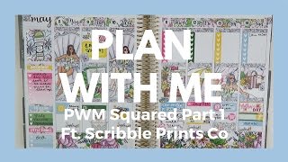 PLAN WITH ME // Vacation Week Using SPC March Mystery!