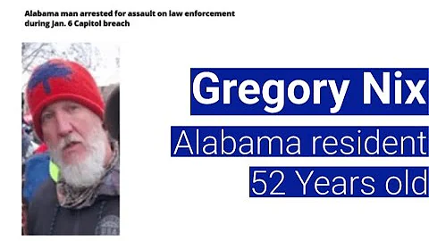 US Capitol Arrests: Gregory Nix