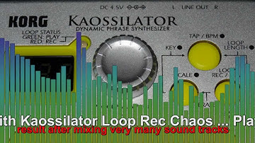 Korg Kaossilator Demo