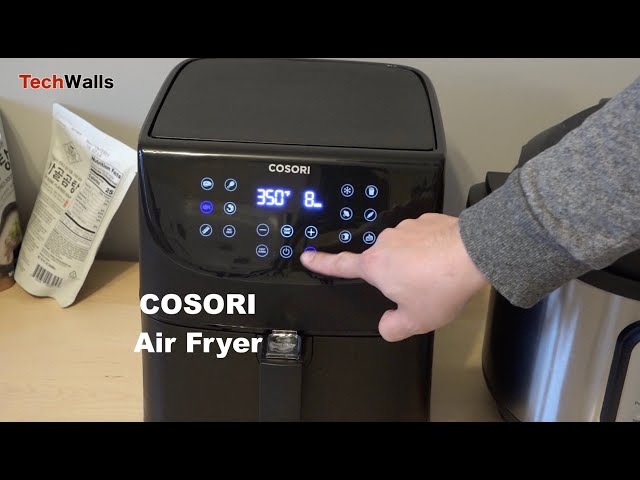 COSORI CP158-AF 5.8 Quart, 1700 Watt Air Fryer Unboxing & Testing 