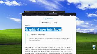 [CS-12J]  Graphical and Event Driven Programming: 4-29-26