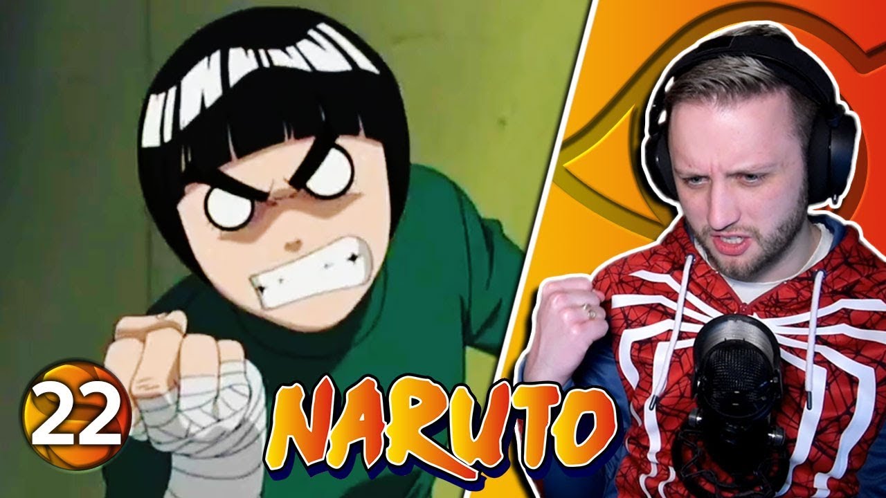 Chunin Challenge: Rock Lee vs. Sasuke! - Naruto Episode 22 Reaction