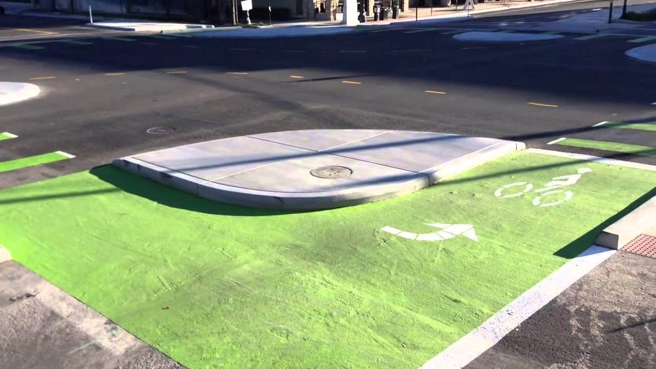 Salt Lake City Protected Intersection 200/300 South