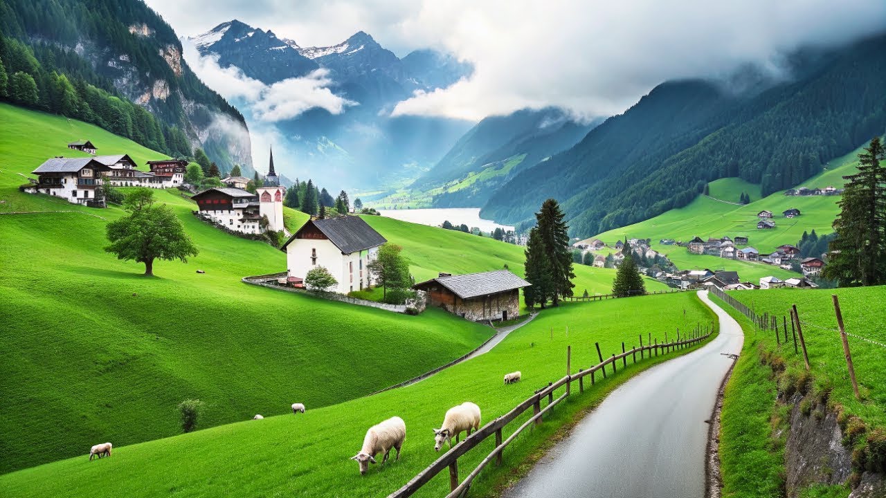 Рай Швейцарии: расслабляющая прогулка по самой красивой альпийской сельской местности
