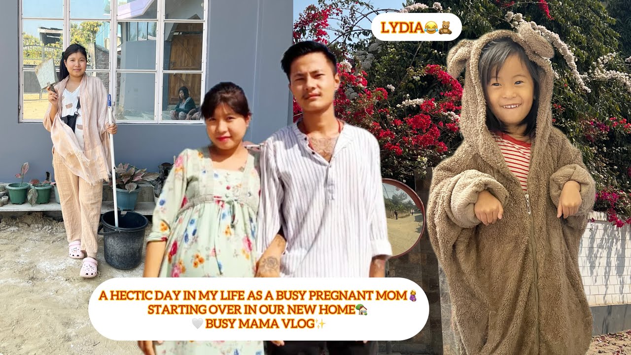 🤯A Hectic Day in My Life as a Busy Pregnant Mom🤰🤍 Cleaning Our New Home🏡 