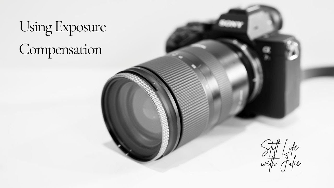 Using Exposure Compensation when photographing Still Life 