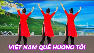 SIÊU PHẨM MỚI CỰC ĐẸP 💕VIỆT NAM QUÊ HƯƠNG TÔI / KHỚP NHẠC CÙNG HƯỚNG DỄ TẬP - KHÁNH LINH