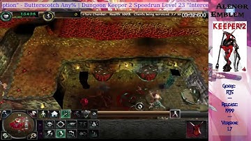 Dungeon Keeper 2 Level 23 "Interception" - Butterscotch 5:23 (RTA) 19:30 (IGT) (Current WR)