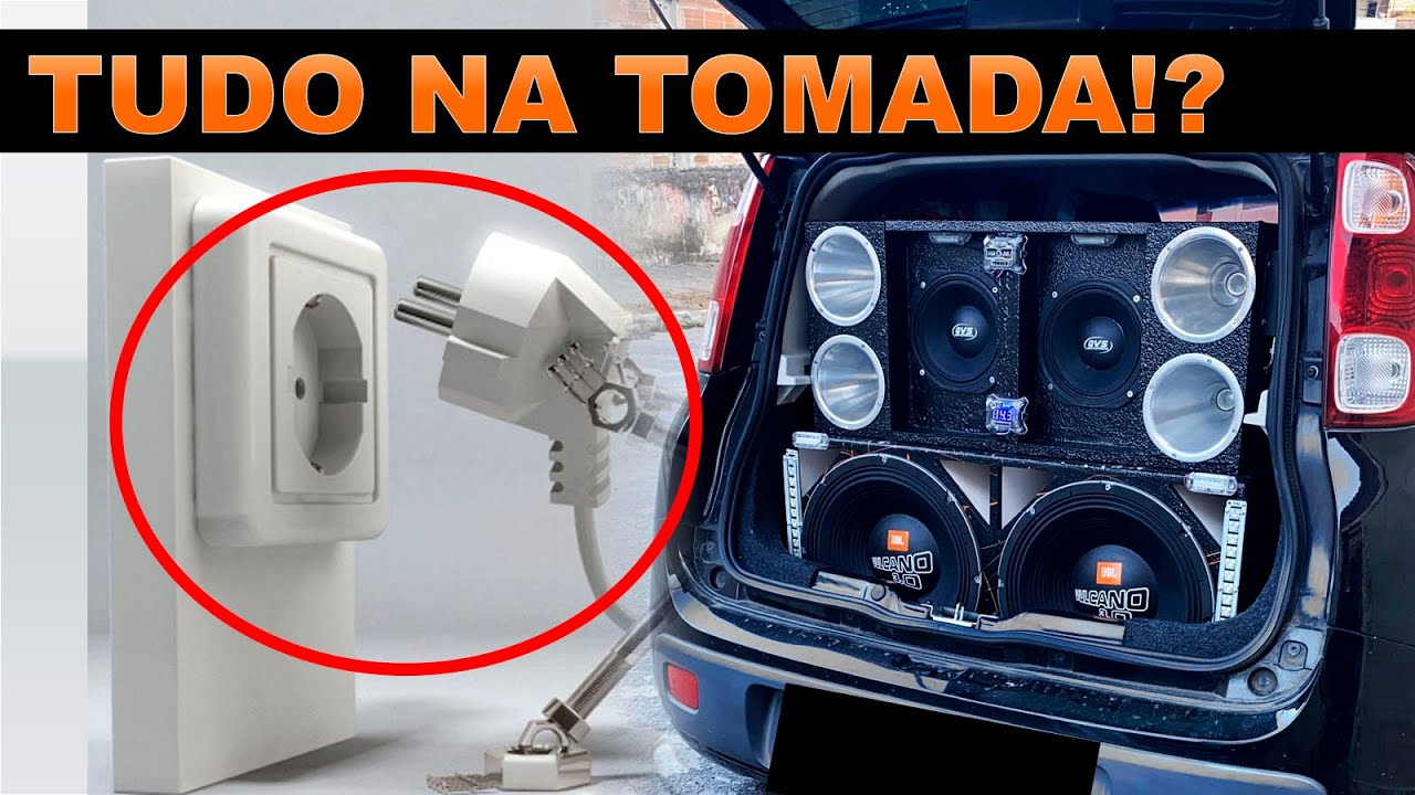 Como ligar Amplificador e Som Automotivo na tomada passo a passo completo