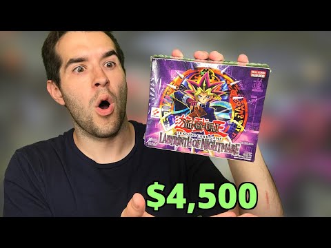 yugioh labyrinth of nightmare booster box OPENING A Labyrinth of Nightmare 1st Edition Booster Box ($4,500)