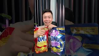 Omo Matic với Comfort đã có túi 4,1kg giúp tiết kiện hơn #omomatic #nuocgiatomo #omo #thutiensinh