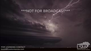 7-7-2017 Russel Springs, KS -  Incrediable Supercell Timelapse