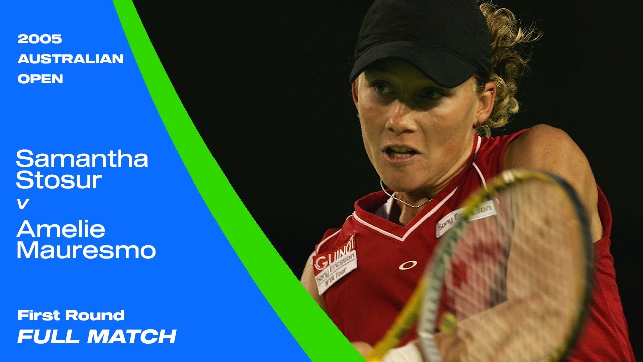 Samantha Stosur v Amelie Mauresmo Full Match | Australian Open 2005 First Round