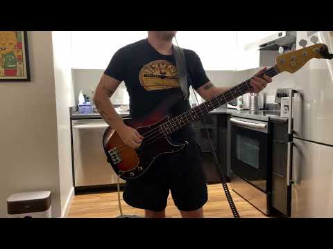 Circle Jerks - Red Tape - Bass cover (4k)