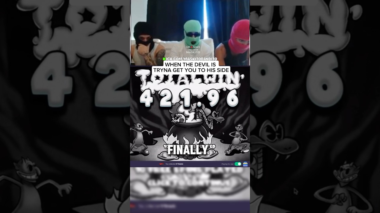 😈 BIG HIT on 666 Slot! €421.69 Win 🔥 | We Stream EVERY Day on Kick 👉 @MaskitoBandito