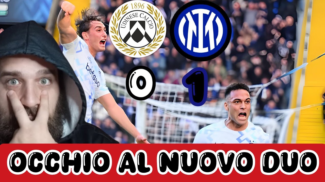 ⚪ UDINESE - INTER 🔵 0-1 LAUTARO FA SOGNARE! VITTORIA PESANTISSIMA A UDINE 