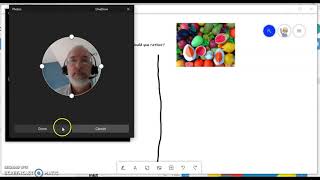 MS Whiteboard - would you rather - add image using camera
